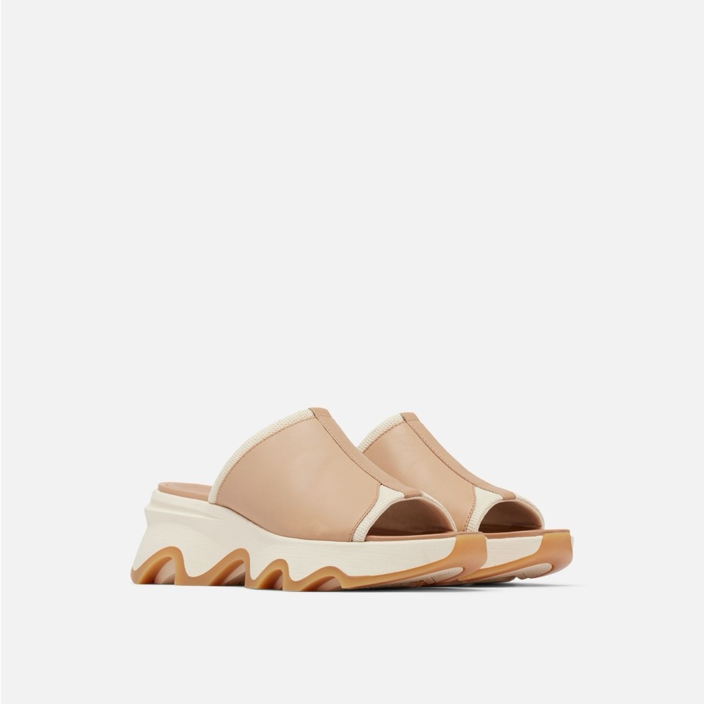 Sorel KINETIC™ IMPACT SLIDE HIGH WOMEN'S WEDGE SANDAL. Size 7.